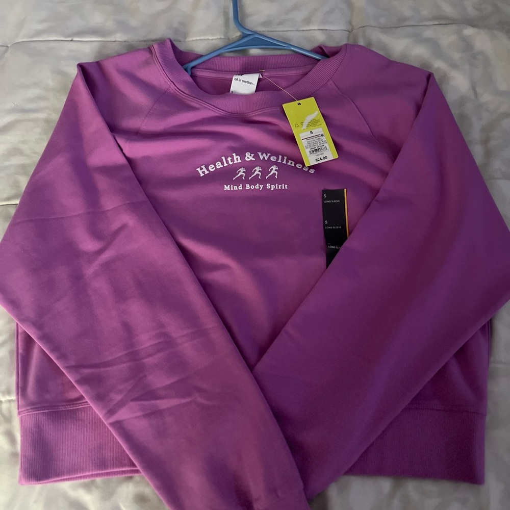 Target Purple Sweatshirt